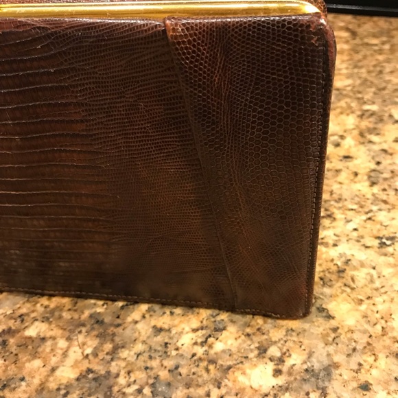 Vintage Alligator Clutch/Purse by Escort - Picture 8 of 8